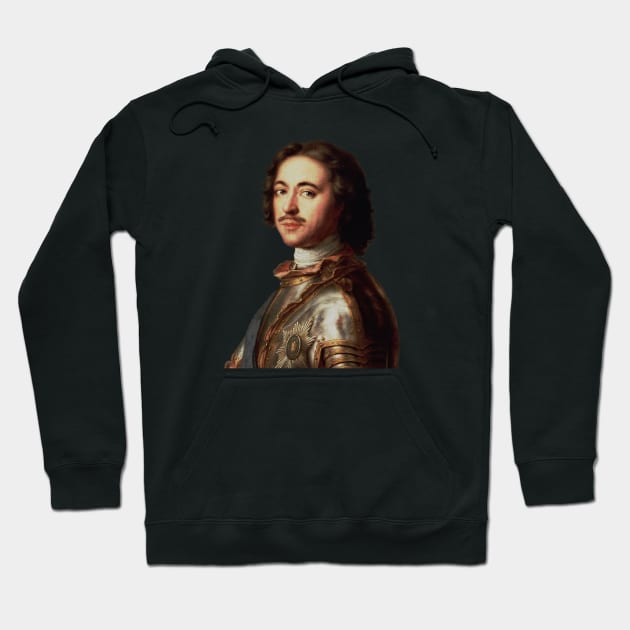 Portrait of Peter the Great Hoodie by warishellstore